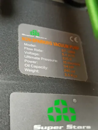 Bomba de vacío Super Stars