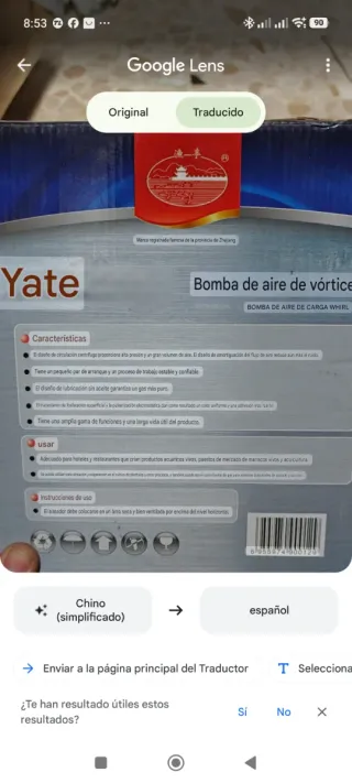 Bomba de aire Yuting HG-090