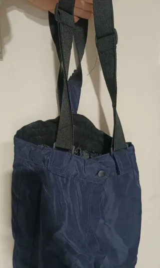 Pantalón nieve infantil azul marino talla 134-140