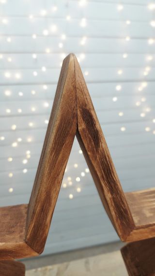 Estrellas de madera recuperada