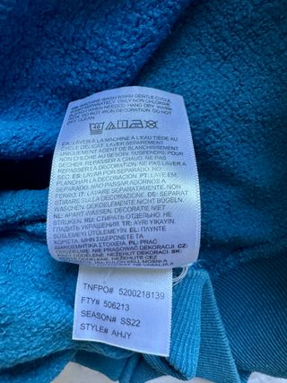 Sudadera The North Face Azul Talla XL