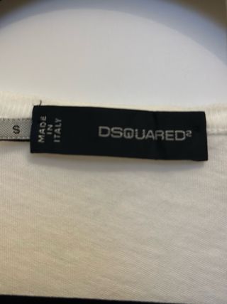Camiseta Dsquared2 Blanca Talla S