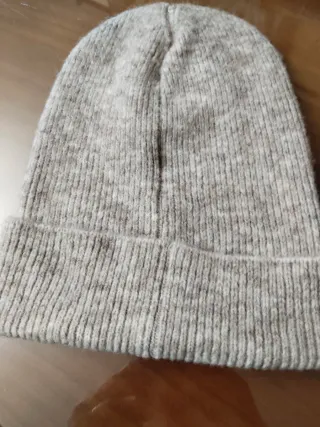 Gorro de lana Loewe beige