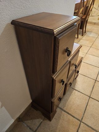 Mueble escaler de madera