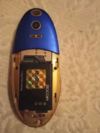 Teléfono Nokia E1000 Azul/Dorado