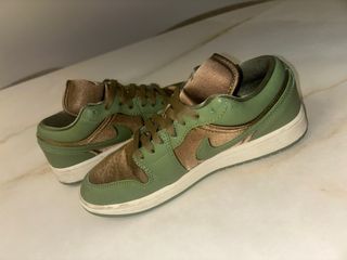 Zapatillas Jordan Marrones y Verdes Unisex