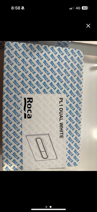 Placa Doble Descarga Roca