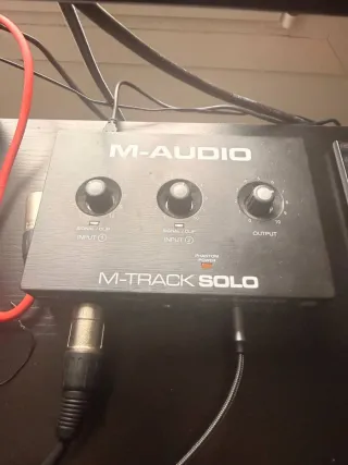 M-Audio M-Track Solo Interfaz de Audio
