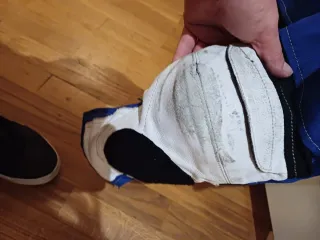 Traje minimoto BIESSE azul y blanco