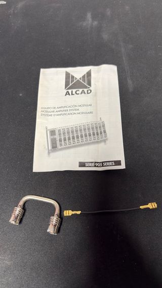 : Amplificador ALCAD 905-ZG Monocanal UHF