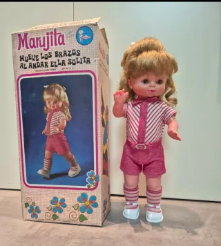 Muñeca Marujita Mueve Brazos Al Andar