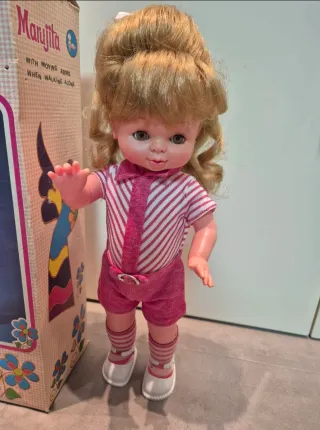 Muñeca Marujita Mueve Brazos Al Andar