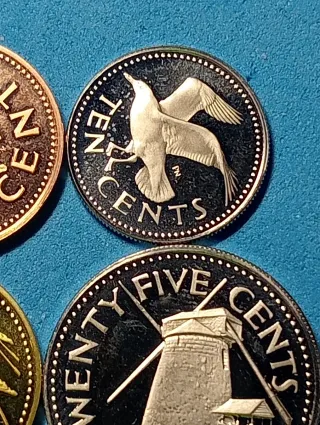 Monete Barbados 1975