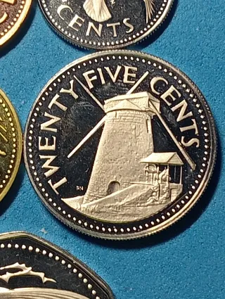 Monete Barbados 1975