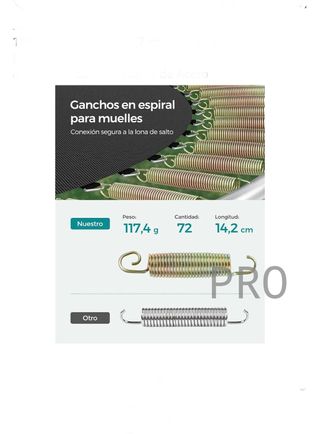 Trampolín Exterior Infantil diámetro 183cm