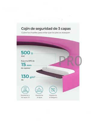 Trampolín Exterior Infantil diámetro 183cm