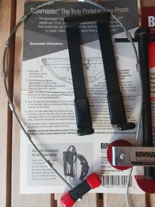 Pressa arco composito BOWMASTER e livelle