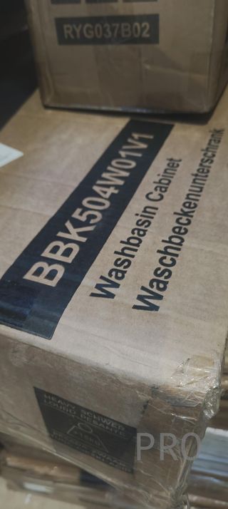 Mobile sotto lavabo, armadio da bagno, 3 cassetti, 2 scomparti