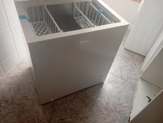 Congelador nuevo espacioso