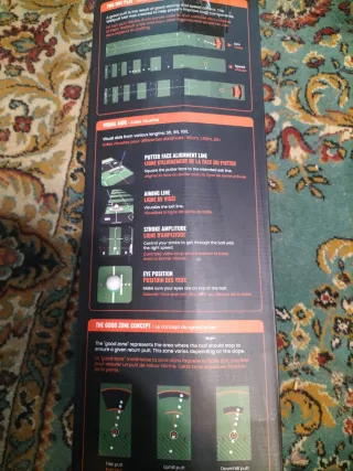 Alfombra de Putting Wellputt , mini golf