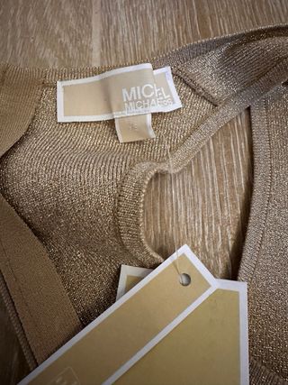 Vestido Michael Kors Dorado