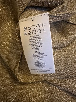 Vestido Michael Kors Dorado