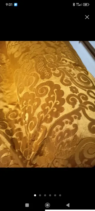 Colcha Damasco Dorado