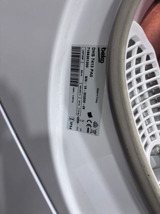 Secadora Beko Bomba Calor A++