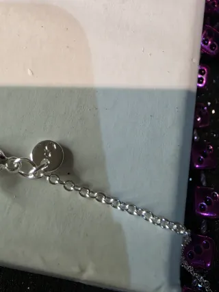 Conjunto Pandora Corazón Rosa y Plata