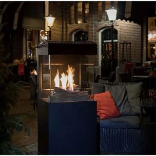 Estufa Gas Exterior Britec Oslo 3 Caras