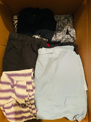 Caja Ropa Mujer Tallas S y M