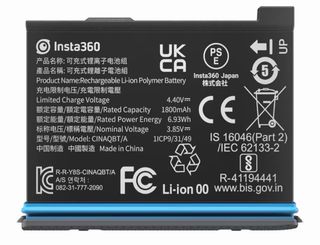 Batería Insta360 X3 Li-ion 1800mAh CINAQBT/A
