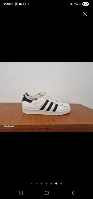 Zapatillas Adidas Superstar Blancas y Negras