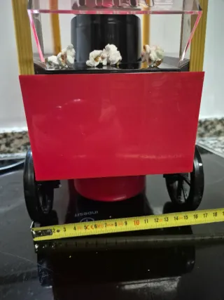 Máquina de palomitas roja