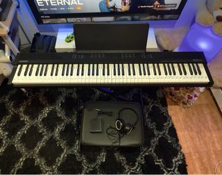 Piano Digital Alesis 88 Teclas + Accesorios
