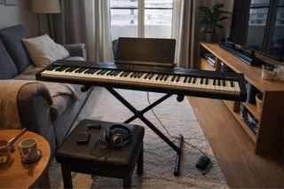 Piano Digital Alesis 88 Teclas + Accesorios+ Silla