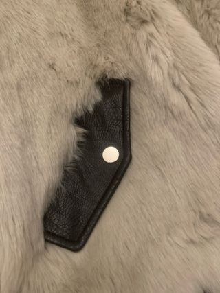 Cazadora Zara pelo y polipiel