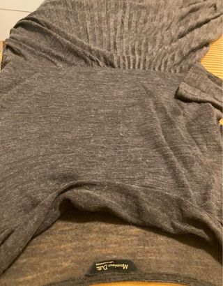 Vestido Massimo Dutti color Topo.