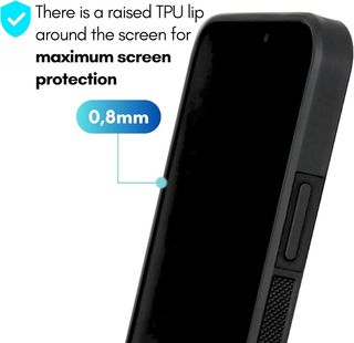 Funda carbono iPhone 16 azul zafiro nueva