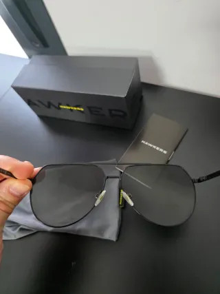 Gafas Hawkers Shadow Polarized Full Black Unisex