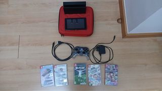 Nintendo Switch V1 + Accesorios y Juegos