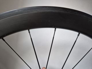 Rueda carbono 50mm freno zapata