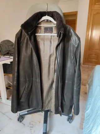 Chaqueta Piel Hombre Florentino Marrón