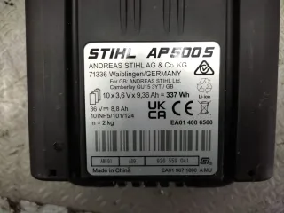 Vareador aceitunas Stihl