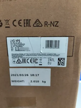 MikroTik LHG HP5 Antena Exterior 5 GHz 24.5dBi PoE