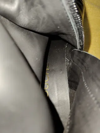 Botas altas Latouche negras charol