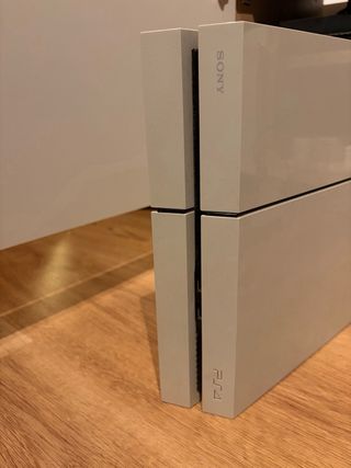 Consola Sony PS4 Blanca + 2 Mandos + Juegos