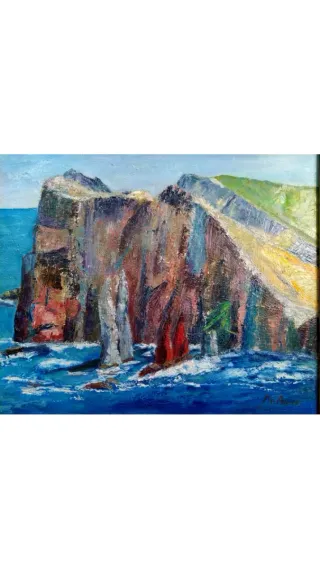 MIRO MAINOU OLEO CUADRO ANTIQUE № 241