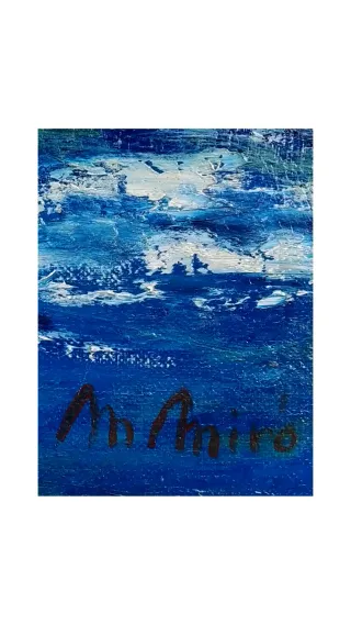 MIRO MAINOU OLEO CUADRO ANTIQUE № 241