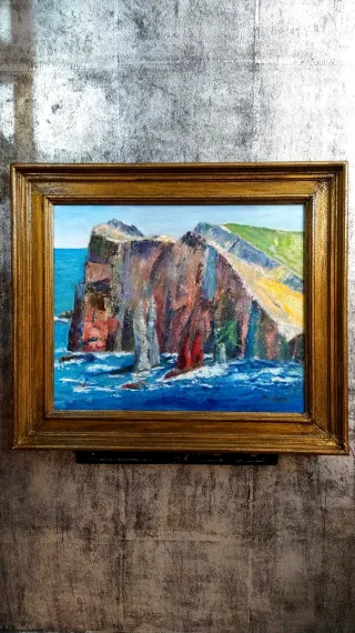 MIRO MAINOU OLEO CUADRO ANTIQUE № 241